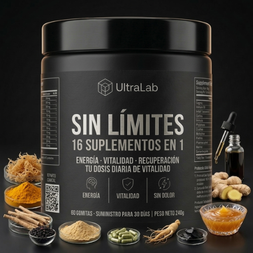 SIN LÍMITES | 16 EN 1 | RECUPERÁ LA ENERGÍA Y EL IMPULSO QUE PERDISTE