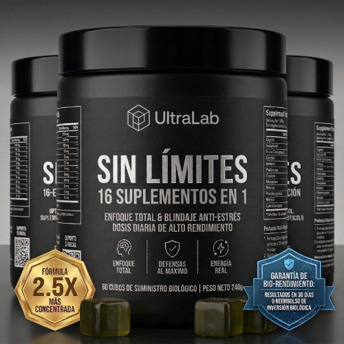 SIN LÍMITES | 16 en 1 | Blindaje Metabólico y Control de Cortisol